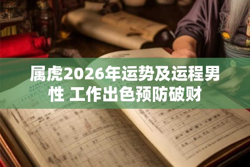 属虎2026年运势及运程男性 工作出色预防破财