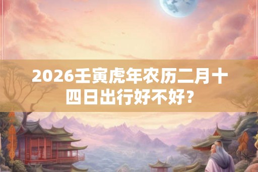 2026壬寅虎年农历二月十四日出行好不好？