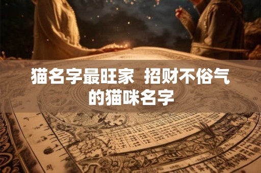 猫名字最旺家 招财不俗气的猫咪名字 猫名字最旺家 招财不俗气的猫咪名字