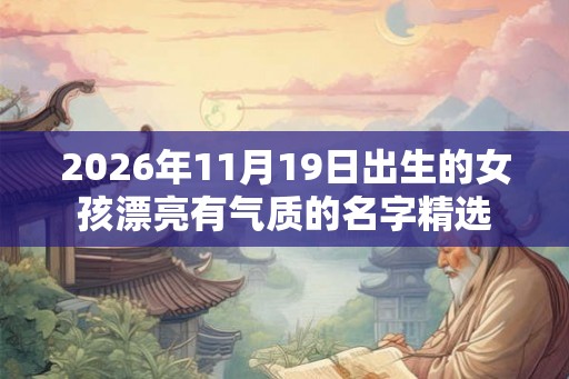 2026年11月19日出生的女孩漂亮有气质的名字精选