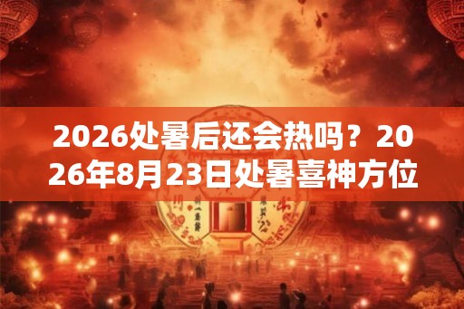 2026处暑后还会热吗？2026年8月23日处暑喜神方位