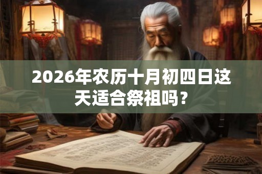 2026年农历十月初四日这天适合祭祖吗？