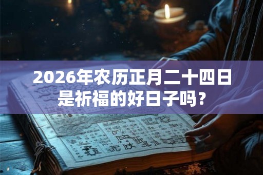 2026年农历正月二十四日是祈福的好日子吗? 2026年农历正月二十四日是祈福的好日子吗?