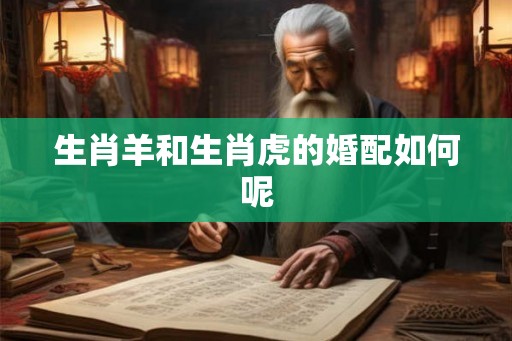 生肖羊和生肖虎的婚配如何呢