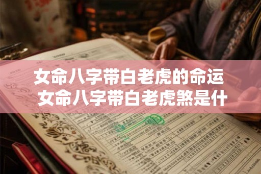 女命八字带白老虎的命运  女命八字带白老虎煞是什么