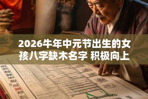 2026牛年中元节出生的女孩八字缺木名字 积极向上名字推荐