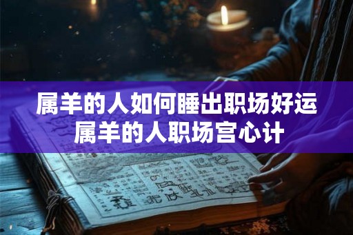 属羊的人如何睡出职场好运 属羊的人职场宫心计
