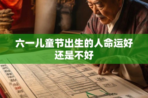 六一儿童节出生的人命运好还是不好