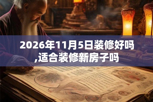 2026年11月5日装修好吗,适合装修新房子吗 2026年11月5日装修好吗,适合装修新房子吗