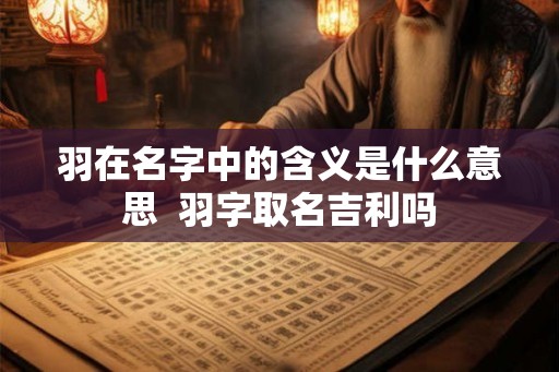 羽在名字中的含义是什么意思  羽字取名吉利吗