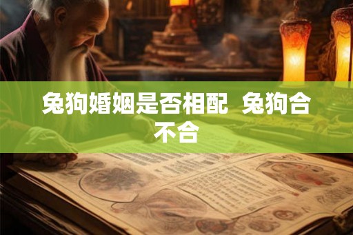 兔狗婚姻是否相配  兔狗合不合