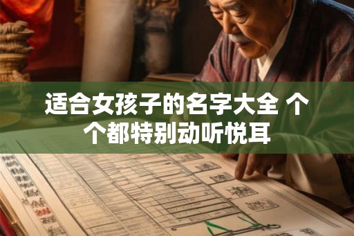 适合女孩子的名字大全 个个都特别动听悦耳