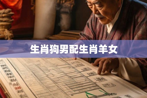 生肖狗男配生肖羊女