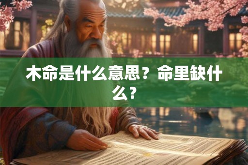 木命是什么意思?命里缺什么? 木命是什么意思?命里缺什么?