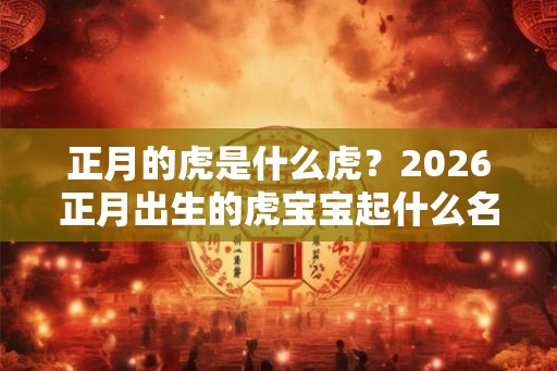 正月的虎是什么虎？2026正月出生的虎宝宝起什么名字？
