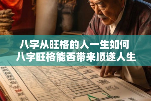 八字从旺格的人一生如何 八字旺格能否带来顺遂人生