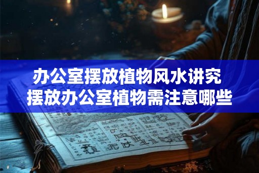 办公室摆放植物风水讲究 摆放办公室植物需注意哪些风水