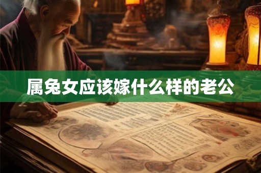 属兔女应该嫁什么样的老公