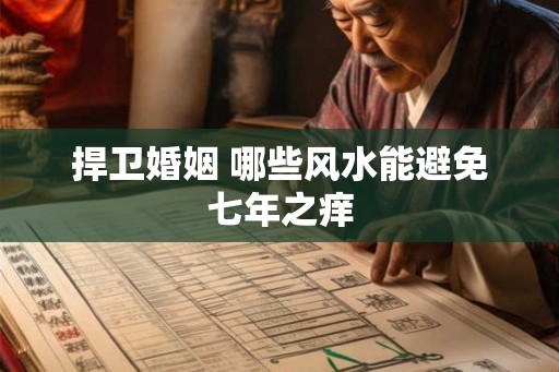 捍卫婚姻 哪些风水能避免七年之痒