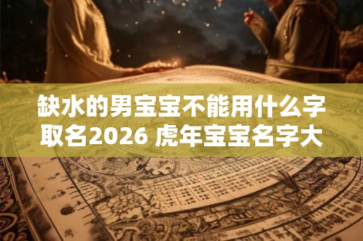 缺水的男宝宝不能用什么字取名2026 虎年宝宝名字大全 缺水的男宝宝不能用什么字取名2026 虎年宝宝名字大全