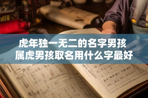 虎年独一无二的名字男孩 属虎男孩取名用什么字最好