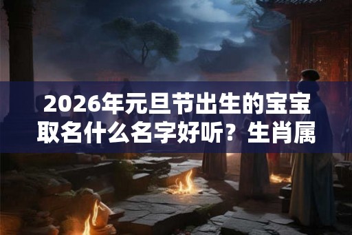 2026年元旦节出生的宝宝取名什么名字好听？生肖属是什么？