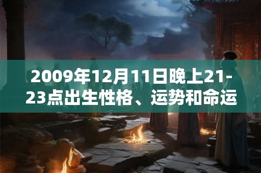 2009年12月11日晚上21-23点出生性格、运势和命运