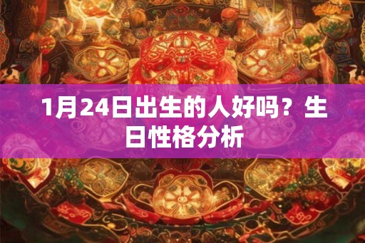 1月24日出生的人好吗?生日性格分析 1月24日出生的人好吗?生日性格分析