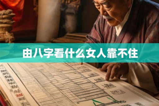 由八字看什么女人靠不住