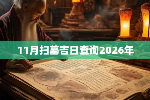 11月扫墓吉日查询2026年