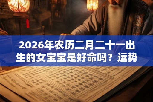 2026年农历二月二十一出生的女宝宝是好命吗？运势详解