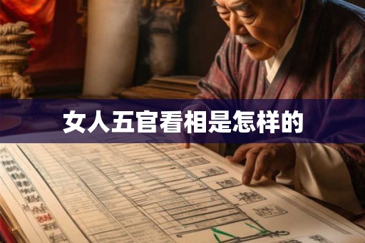 女人五官看相是怎样的