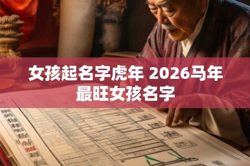 女孩起名字虎年 2026马年最旺女孩名字