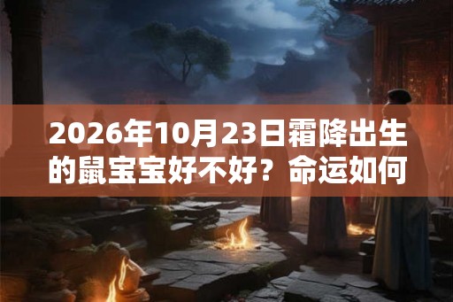 2026年10月23日霜降出生的鼠宝宝好不好？命运如何？