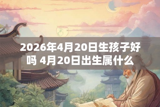 2026年4月20日生孩子好吗 4月20日出生属什么 2026年4月20日生孩子好吗 4月20日出生属什么