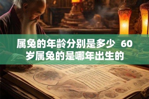 属兔的年龄分别是多少 60岁属兔的是哪年出生的 属兔的年龄分别是多少 60岁属兔的是哪年出生的
