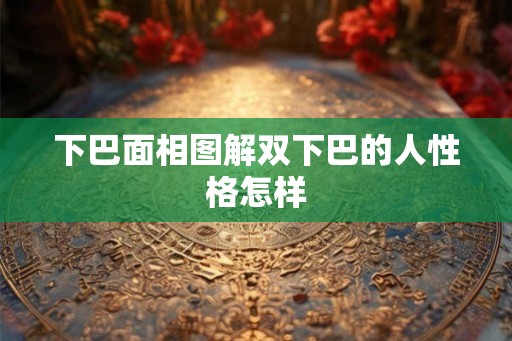 下巴面相图解双下巴的人性格怎样