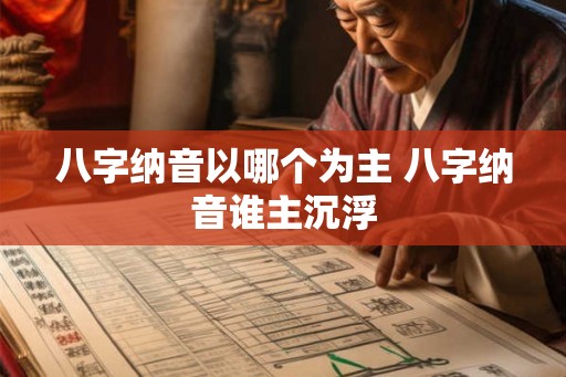 八字纳音以哪个为主 八字纳音谁主沉浮 八字纳音以哪个为主 八字纳音谁主沉浮