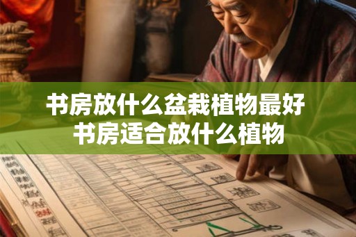 书房放什么盆栽植物最好 书房适合放什么植物