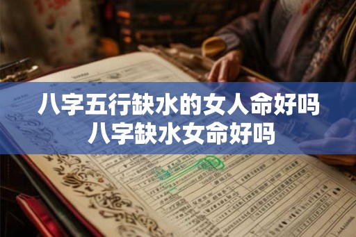八字五行缺水的女人命好吗 八字缺水女命好吗 八字五行缺水的女人命好吗 八字缺水女命好吗