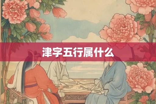 津字五行属什么