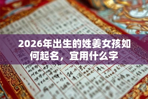 2026年出生的姓姜女孩如何起名，宜用什么字