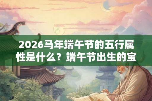 2026马年端午节的五行属性是什么？端午节出生的宝宝如何取好名字？