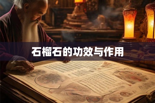 石榴石的功效与作用