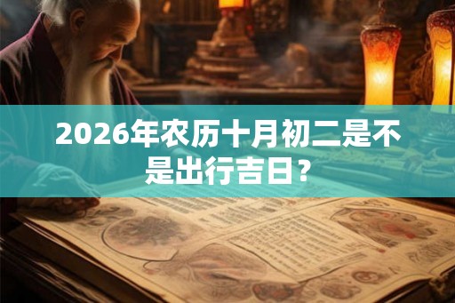 2026年农历十月初二是不是出行吉日？