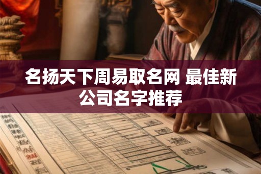 名扬天下周易取名网 最佳新公司名字推荐 名扬天下周易取名网 最佳新公司名字推荐