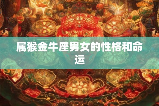 属猴金牛座男女的性格和命运