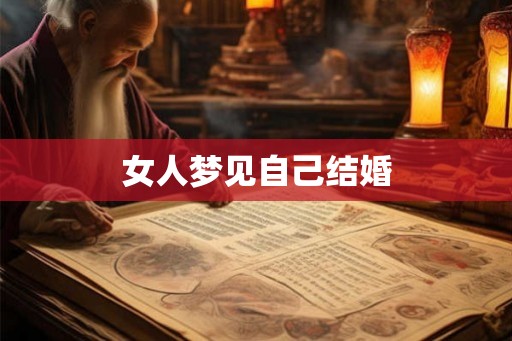 女人梦见自己结婚