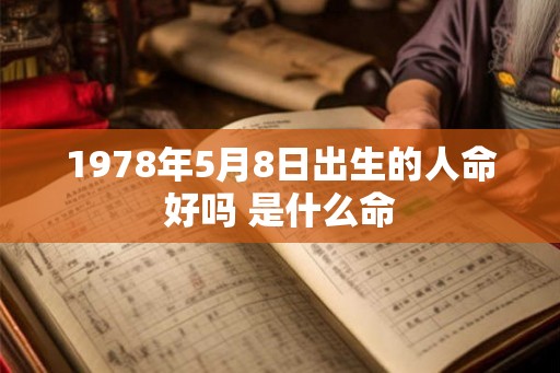 1978年5月8日出生的人命好吗 是什么命 1978年5月8日出生的人命好吗 是什么命