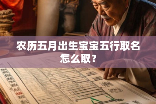 农历五月出生宝宝五行取名怎么取? 农历五月出生宝宝五行取名怎么取?